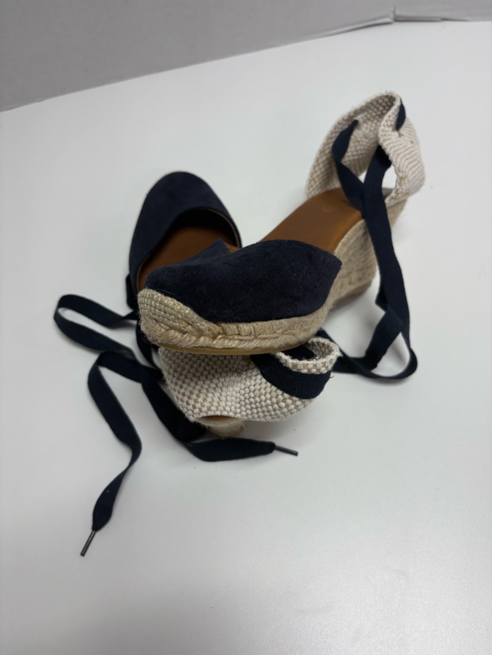 Viguera Valencian-Style Espadrilles With Jute Wedge - Size 39 (8.5 US) - Picture 4 of 14